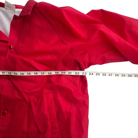 Beer Can Collectors of America Red Nylon Windbreaker Size L - Picture 5 of 8